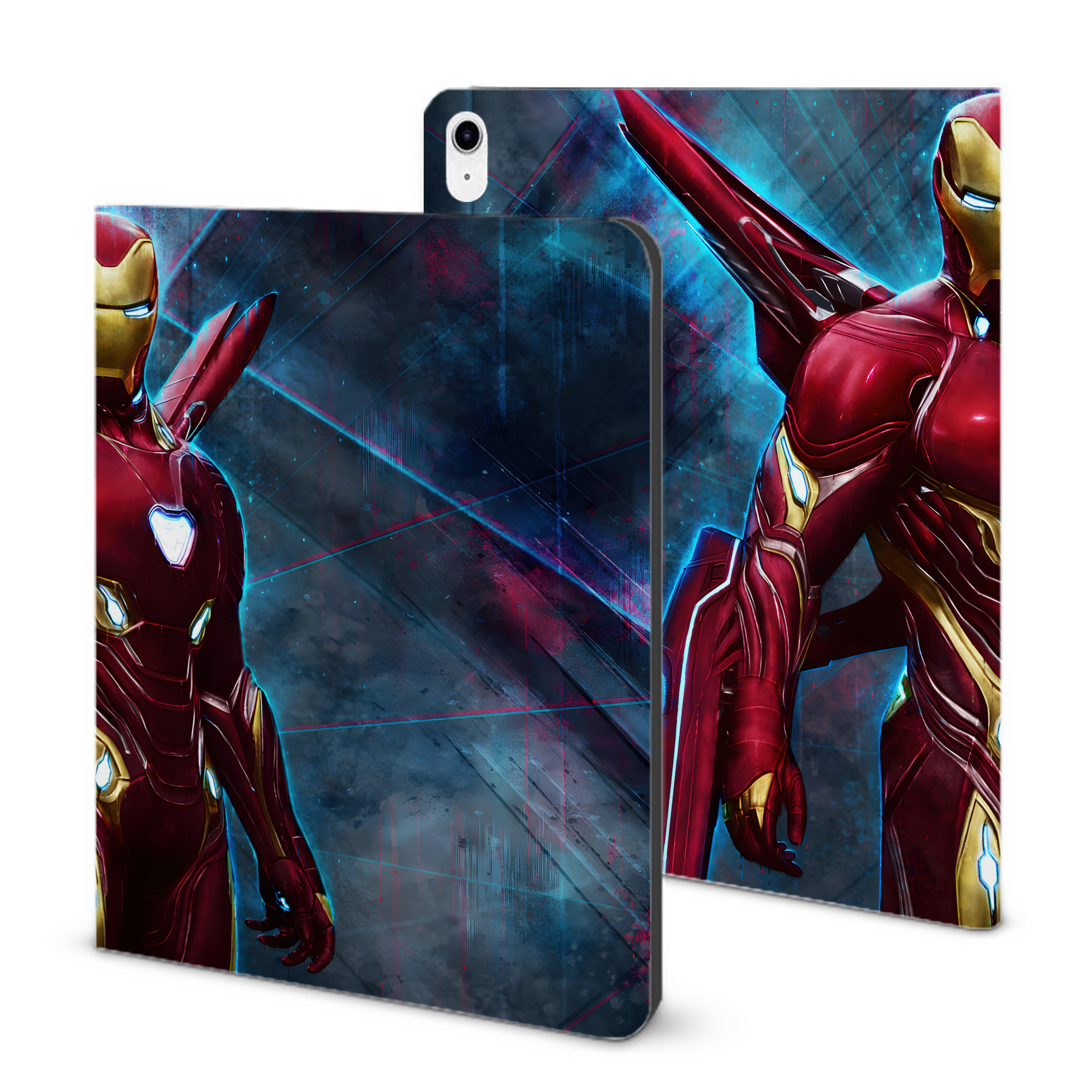 （画像用） アベンジャーズ The Avengers IPad ケース ブック型 PUレザー TPU 耐衝撃 軽量 薄型 ペン収納なし 全面保護 IPad 各モデル対応
